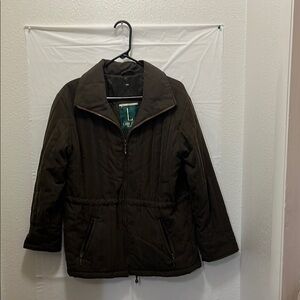L.L. Bean Brown Quilted Jacket